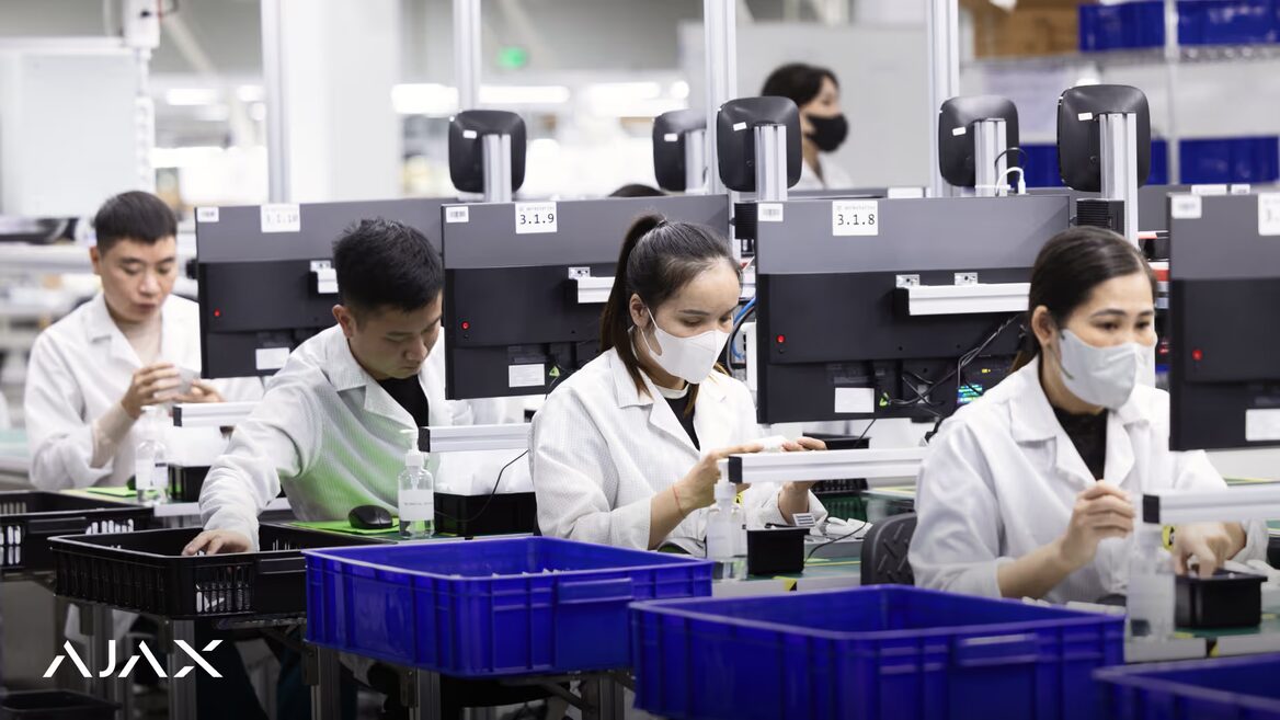 Ajax Systems відкрила завод у Вʼєтнамі площею 8300 квадратів. Які пристрої там вироблятимуть